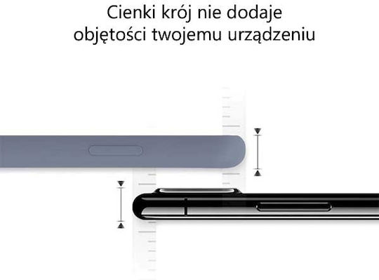 Mercury Umschlag Rückseite Silikon / Kunststoff Flieder (Galaxie M33)