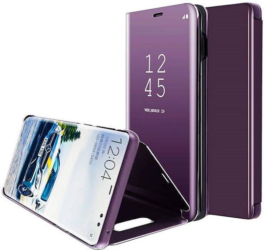 Husă carte transparentă Oem Purple Xiaomi Mi A3
