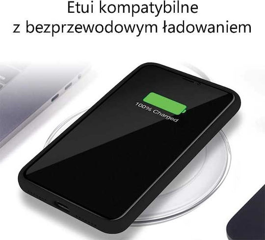 Mercury Задна корица Силикон Черен (Galaxy A04s)