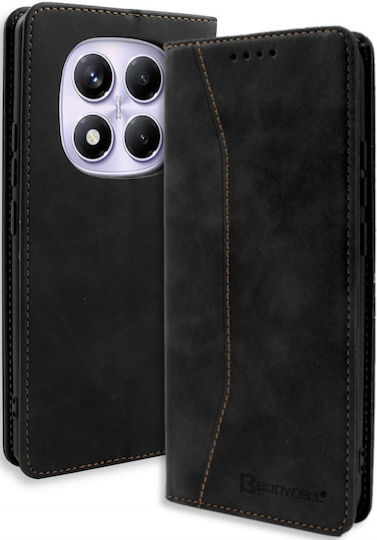 Bodycell Book Synthetic Leather / Leather Black (Xiaomi 14 ProRealme 14 Pro)