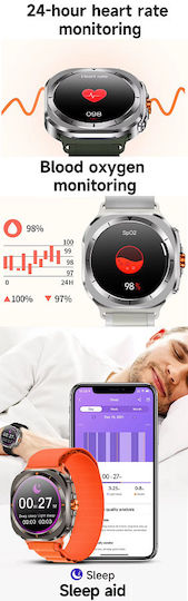 Z7 Ultra Smartwatch with Heart Rate Monitor (Black)