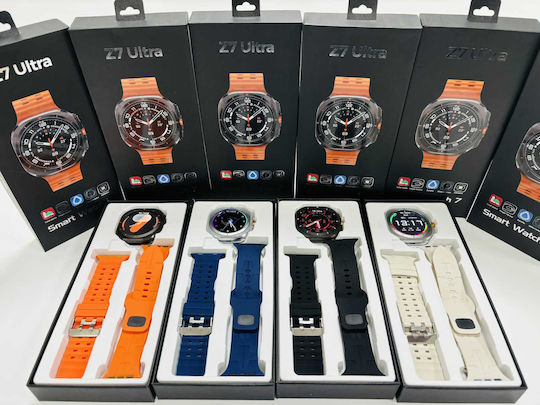 Z7 Ultra Smartwatch with Heart Rate Monitor (Black)