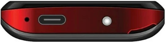 MaxCom MM428L Dual SIM Κινητό με Μεγάλα Κουμπιά Μαύρο