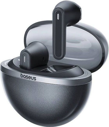 Baseus Bowie E5 Earbud Bluetooth Handsfree Ακουστικά με Θήκη Φόρτισης Μαύρα