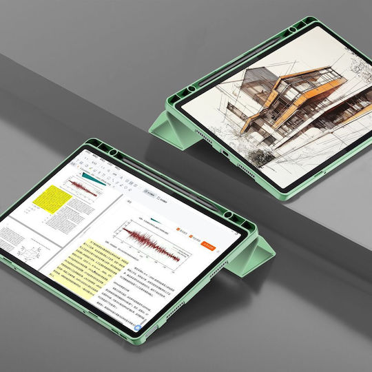 Tech-Protect Sc Pen Flip Cover Πράσινη (Lenovo Idea Tab Pro / Pro MT 12.7 TB-373)