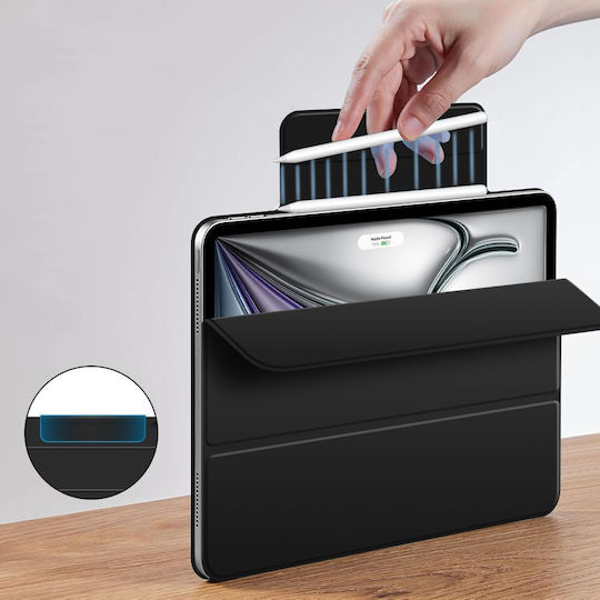 Tech-Protect Smartcase Флип капак Черен (iPad Air 13” 1 / 2 / 2024-2025)