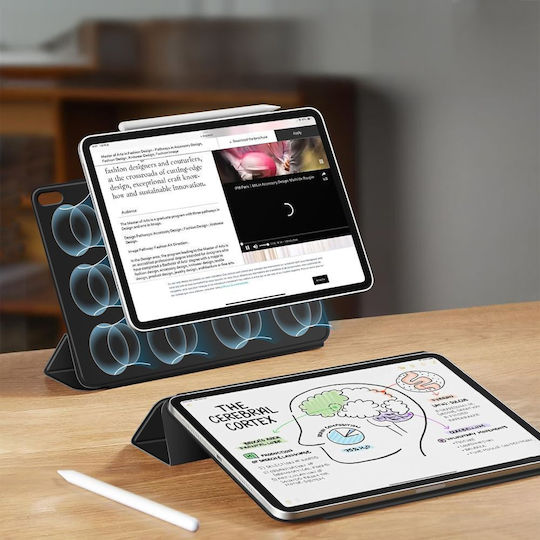 Tech-Protect Smartcase Флип капак Черен (iPad Air 13” 1 / 2 / 2024-2025)