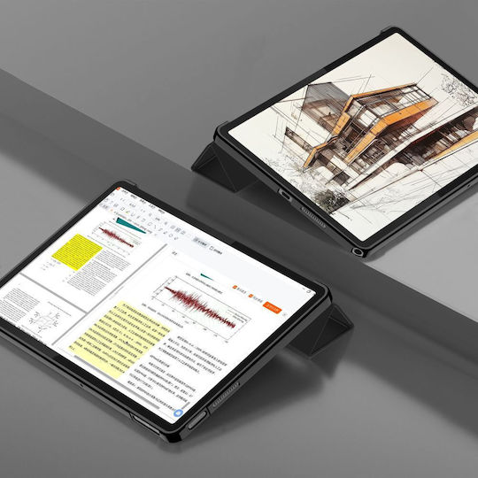 Tech-Protect Smartcase Флип капак Устойчив Черен (Lenovo Tab 10.1 TB-311)