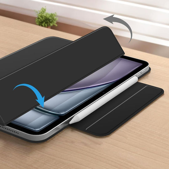 Tech-Protect Smartcase Флип капак Черен (iPad Air 13” 1 / 2 / 2024-2025)