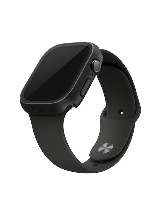 Uniq Nautic Plastikhülle in Schwarz Farbe für Apple Watch 46 mm