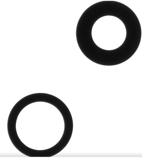 Lentilă Cameră Telefon Mobil Negru pentru (Apple iPhone 11)