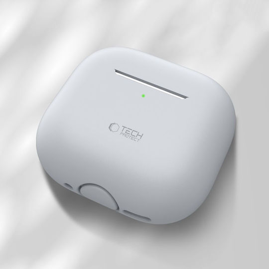 Tech-Protect Silicone Case Hülle Silikon Crayon Grey für Apple AirPods 4