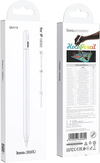 Hoco GM113 Digital Touch Pen für iPad in Weiß Farbe 295474