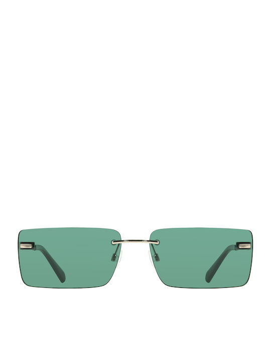 Calvin Klein Ochelari de soare Πράσινα cu Cadru & Verde Lentilă