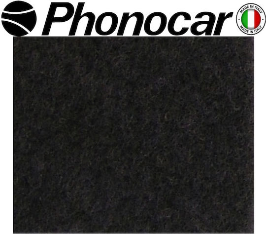 Phonocar Car Soundproofing Self-Adhesive Black Smooth Carpet 70x140cm 04.360
