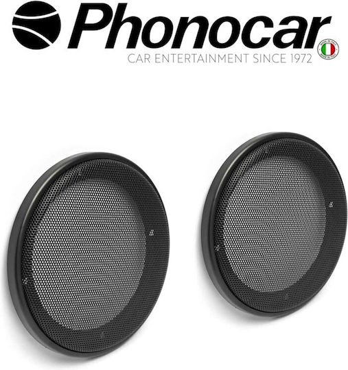Phonocar Piesă de Schimb Difuzoare Auto Plasă - Huse pentru difuzoare de 13cm 2 buc 03.011