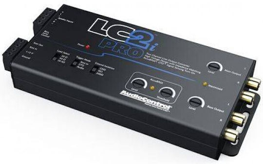 Audiocontrol Lc2i Pro Μετατροπέας Γραμμής Accubass 2 Καναλιών Τεμάχιο