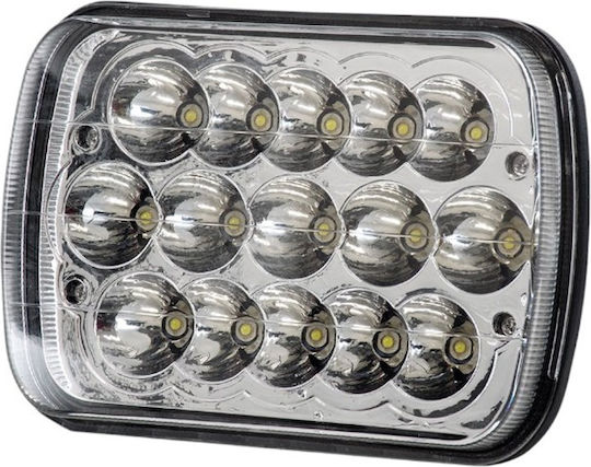 Raistar Rectangleς Headlights Car LED 1pcs