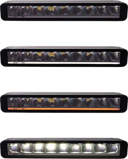 Driving Light Black Series 9x5w LED 12-48v 45w 5,700k 3,780lm 2 Uses 283x54x58mm 1 Piece