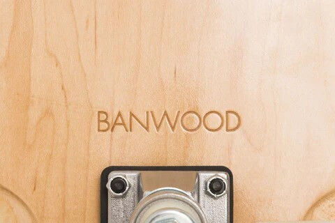 Banwood Complet Placă scurtă Maro