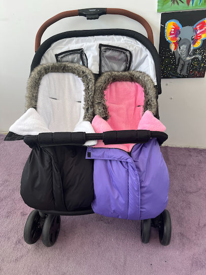 Kinderwagen-Fußsack Lila