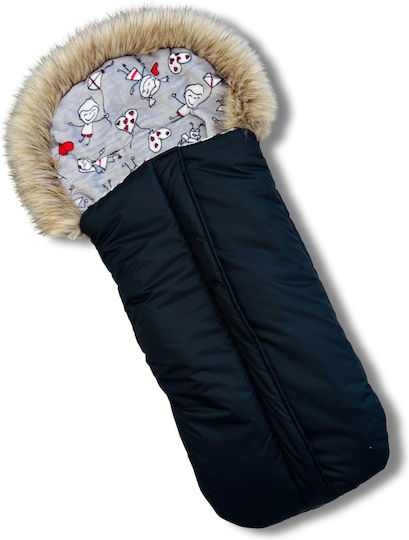 Stroller Footmuff Black