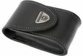 Victorinox Multitool Accessories Black Leather Belt Pouch for Multitool
