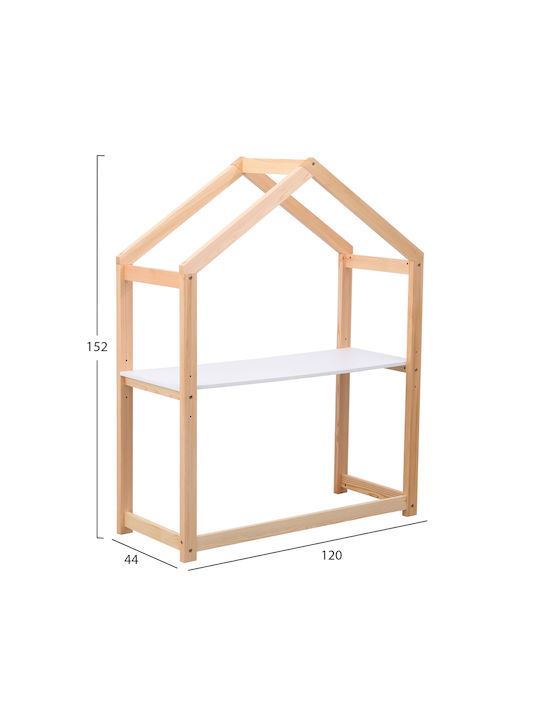 Pepe Παιδικό Γραφείο από Μελαμίνη Λευκό 120x44x152cm