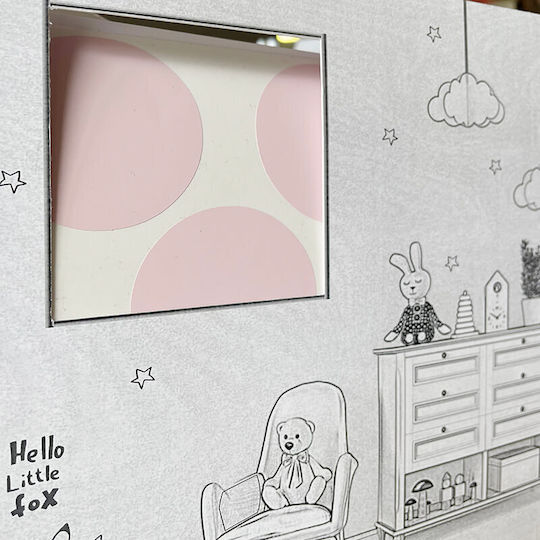 Παιδικό Διακοσμητικό Αυτοκόλλητο Τοίχου 63τμχ