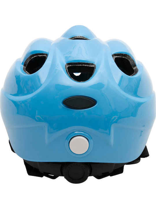 Nilox Kids' Helmet for City Bike Blue with LED Light