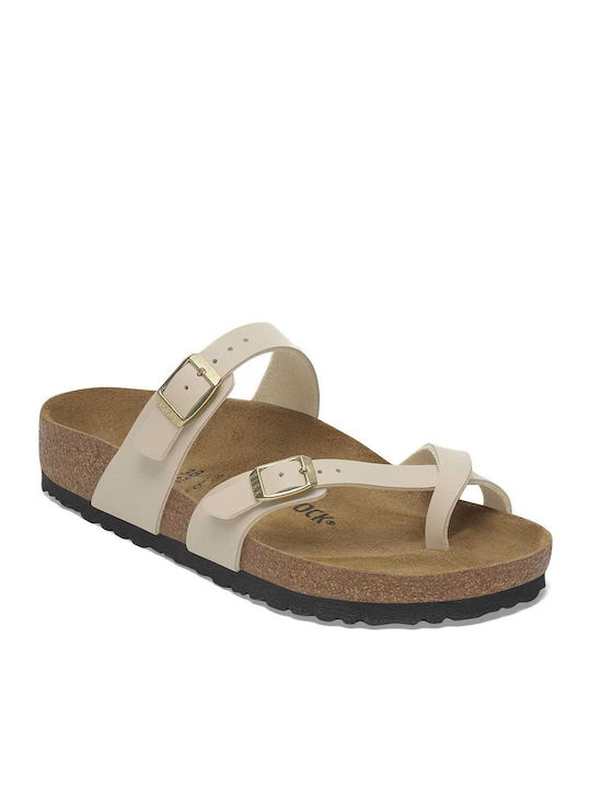 Birkenstock Mayari Bf Sandale Bej