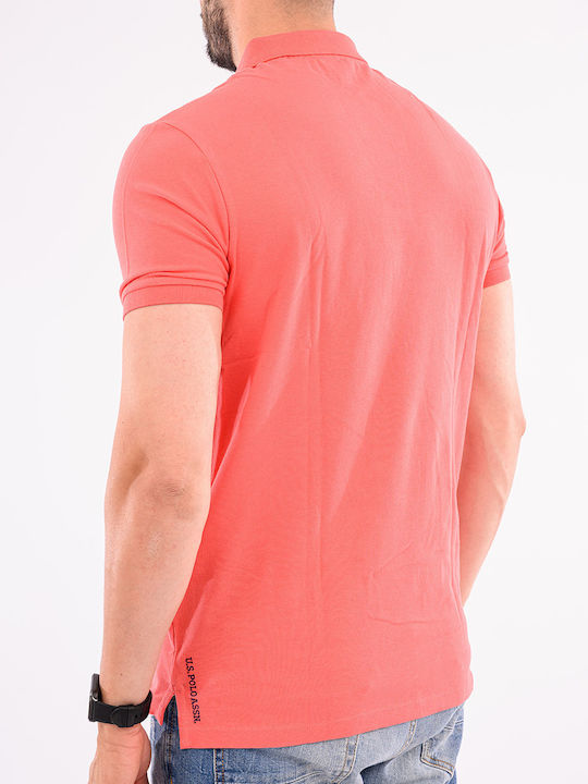 U.S. Polo Assn. Kurzarm T-Shirt Korallfarben U.S. Polo Assn. Kurzarm T-Shirt Korallfarben
