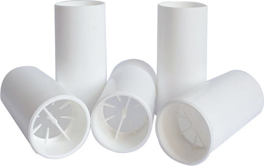 Philips Respironics Hs714-5 Mouthpiece Set 5 Oral Pieces Personal Best Spirometer White