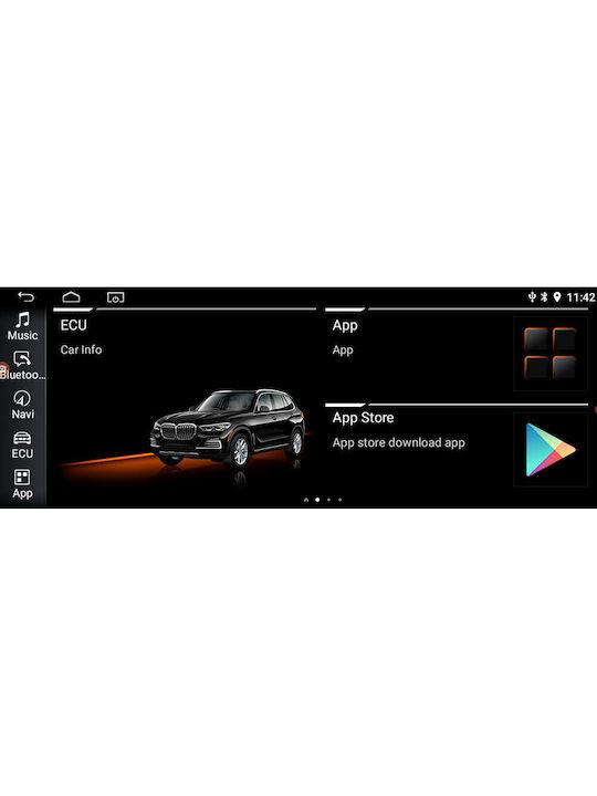 Digital IQ Car Audio System for BMW X5 (F15) 2013-2016 (Bluetooth/USB/WiFi/GPS/Apple-Carplay/Android-Auto) with Touch Screen 10.25"