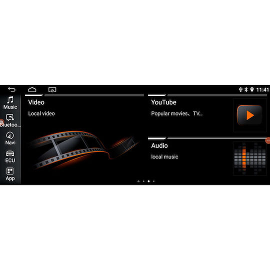 Digital IQ Car Audio System for BMW X5 (F15) 2013-2016 (Bluetooth/USB/WiFi/GPS/Apple-Carplay/Android-Auto) with Touch Screen 10.25"