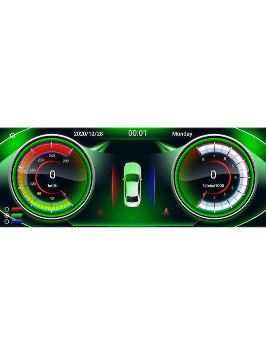 Digital IQ Car Audio System 2013-2016 (Bluetooth/USB/WiFi/GPS/Apple-Carplay/Android-Auto) with Touch Screen 12.3"