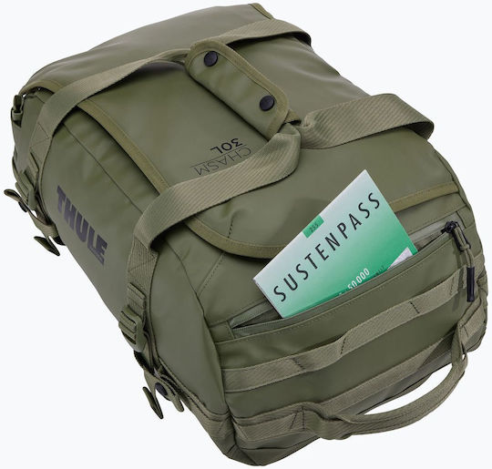 Thule Chasm Sack Voyage Back 30lt Green Fabric L30xW24.5xH32.5cm