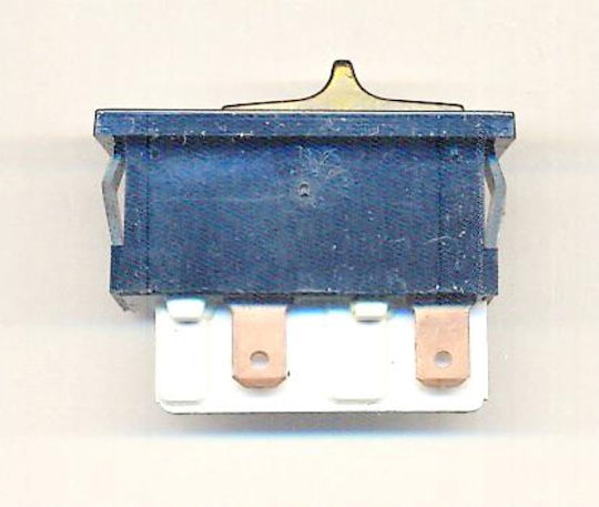 Rocker Switch On-off Double Pole DPST 4 Pin 10 3 A/250VAC Opening 12.0x34.0mm 37x17x27mm Marquardt 1502.0108