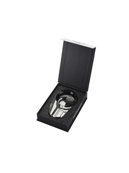 Aschenbecher aus Rauchglas 1 Zigarre Silver Match 40519141