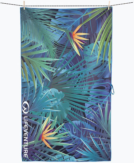 Lifeventure Mikrofasertuch Körper Blau 150x90cm
