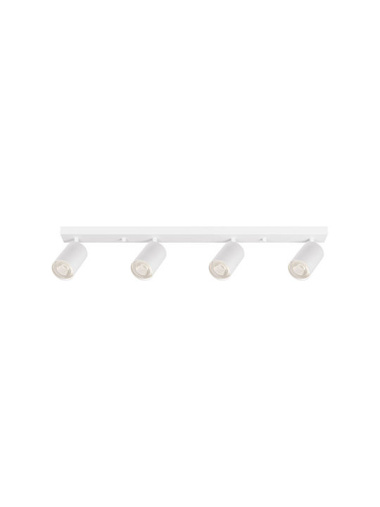 Braytron Spot with 4 Lights in White Color