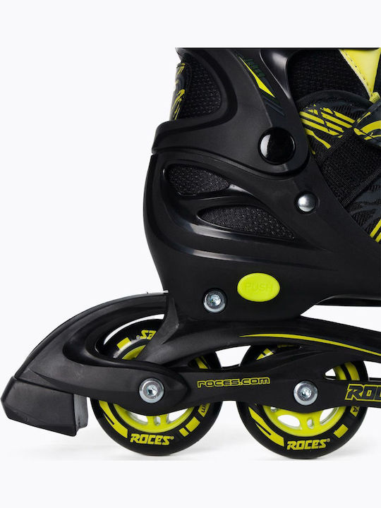 Roces Jokey 3.0 Inline Αυξομειούμενα Rollers Μαύρα Παιδικά