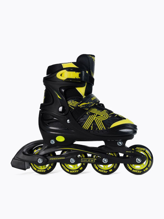 Roces Jokey 3.0 Inline Αυξομειούμενα Rollers Μαύρα Παιδικά