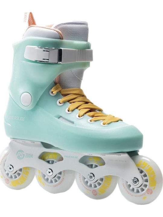 Powerslide Zoom Baby Blue 80 Inline Rollers Μπλε Ενηλίκων