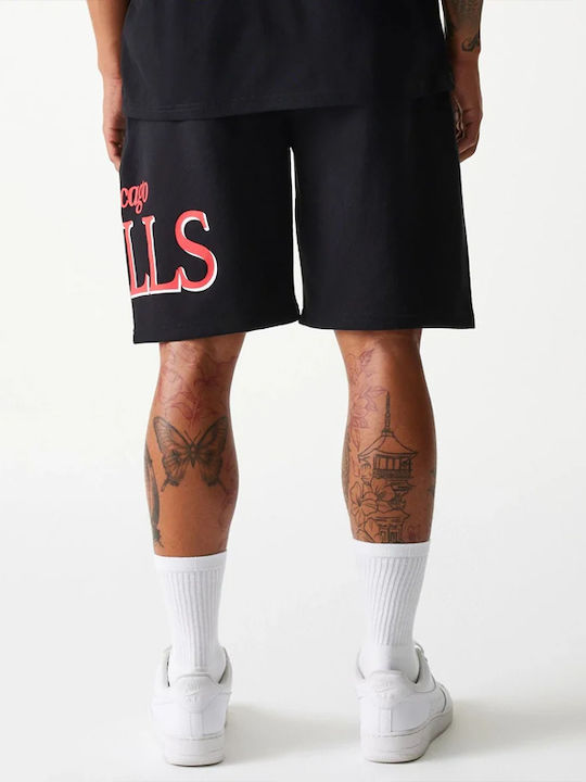 New Era Chicago Bulls Nba Athletic Men's Shorts Black