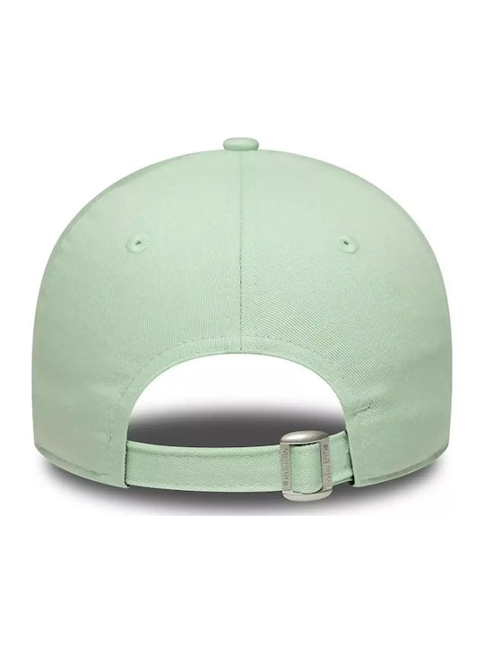 New Era Metallic Logo 9forty Cap New York Yankees Green Women