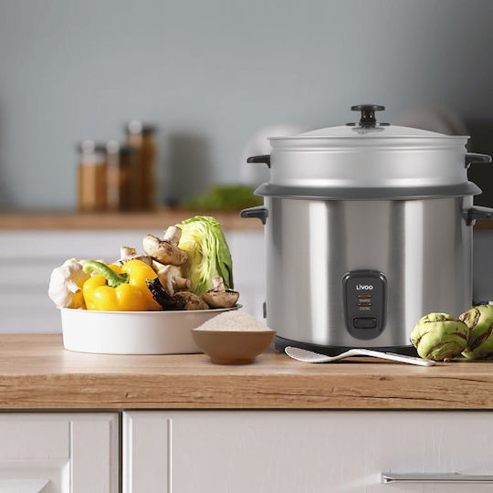 Livoo Rice Cooker 1.0kW με Χωρητικότητα 2.8lt