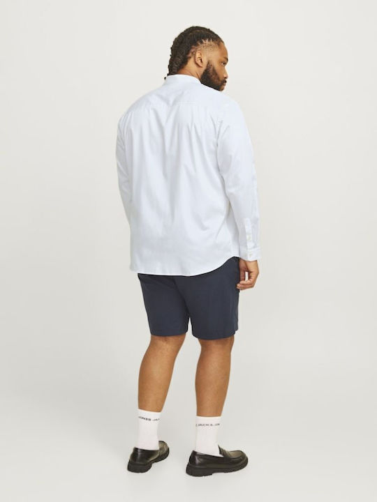 Long-sleeved Cotton Shirt White