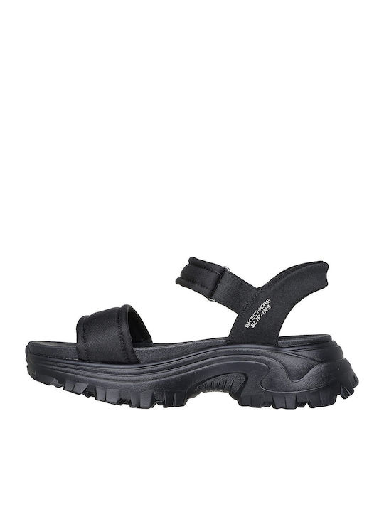 HiRyze Inspirational Way Women's Flat Sandals Sporty Black