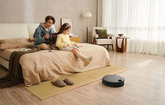 Roborock Saros 10 Robot Vacuum Cleaner With Battery Life Up To 220min And Space Coverage Up To 240sqm Black